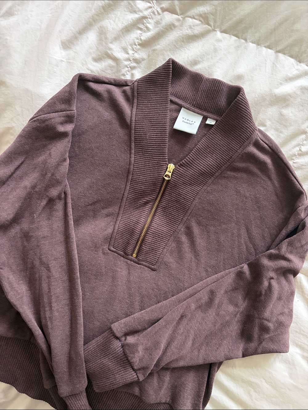 Varley half zip